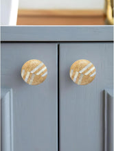 Load image into Gallery viewer, Set of 6 Renaksh Wooden Knob Mother of Pearl