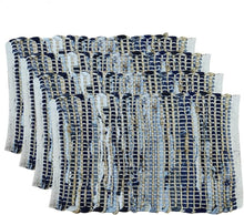Carregar imagem no visualizador da galeria, Perilla home Charcoal grey chindi Placemat (set of 4)