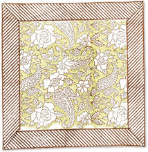 Load image into Gallery viewer, Iris Cotton Napkin Set of 4 Hand Blockprint