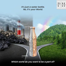 Load image into Gallery viewer, Sisilia Diamond Copper Bottle 32.12 OZ