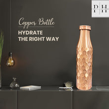 Load image into Gallery viewer, Sisilia Diamond Copper Bottle 32.12 OZ