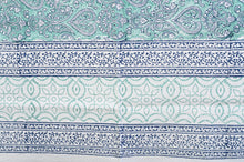 Load image into Gallery viewer, Adonis Cotton TableCloth Hand Blockprint