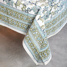 Load image into Gallery viewer, Acantha Cotton TableCloth Hand Blockprint