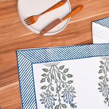 Load image into Gallery viewer, Chloe Cotton Table Runner Hand Blockprint