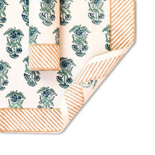 Load image into Gallery viewer, Eros Cotton Placemat Set of 4 Hand Blockprint