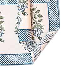 Load image into Gallery viewer, Chloe Cotton Placemat Set of 4 Hand Blockprint