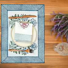 Load image into Gallery viewer, Chloe Cotton Placemat Set of 4 Hand Blockprint