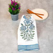 Load image into Gallery viewer, Chloe Cotton Napkin Set of 4 Hand Blockprint