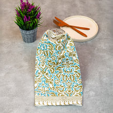 Load image into Gallery viewer, Athena Cotton Napkin Set of 4 Hand Blockprint