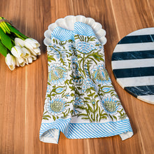 Load image into Gallery viewer, Daphne Cotton Napkin Set of 4 Hand Blockprint