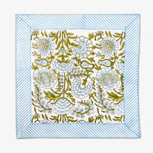Load image into Gallery viewer, Daphne Cotton Napkin Set of 4 Hand Blockprint