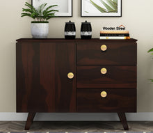 Load image into Gallery viewer, Wooden Half moon knobs (set of 6)