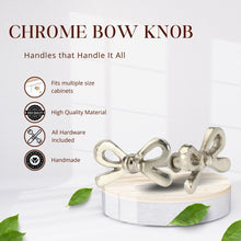 Load image into Gallery viewer, Set of Six Chrome Bow