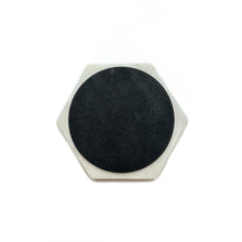 Cargar imagen en el visor de la galería, Marble coaster Hexagon (Set of 6)