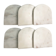 Load image into Gallery viewer, Marble U Shape coaster (Set of 6)