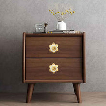 Load image into Gallery viewer, Set Of Six Milky Berry Glass Knobs