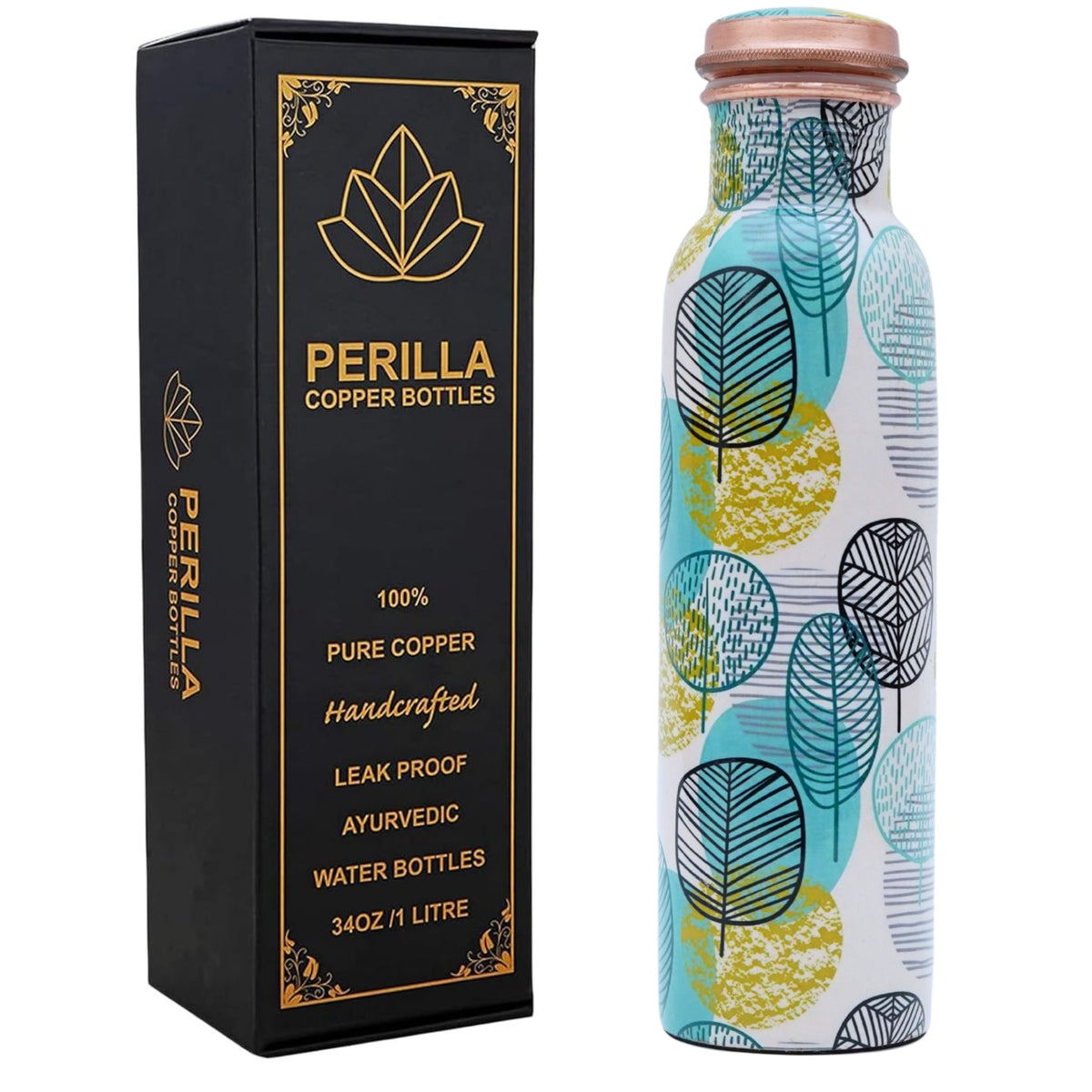 Henna Copper Bottle (1L)