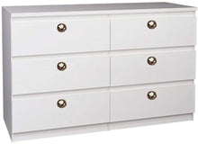 Load image into Gallery viewer, Set Of Six Lily Flower Mother Of Pearl Wooden Knobs