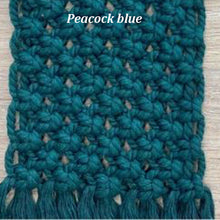 Load image into Gallery viewer, Macrame Handmade Rectangle Coasters  ( set of 6)