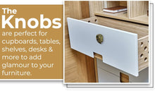 Charger l'image dans la galerie, Set Of Six Sleeping Fox Brass Knob