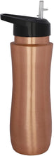 Load image into Gallery viewer, Copper Sipper Bottle (copper)