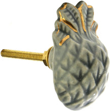 Load image into Gallery viewer, Pineapple Ceramic Knob (Set Of 6) - Perilla Home