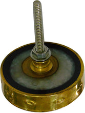 Load image into Gallery viewer, Set of Six Wooden Bro metal Knobs