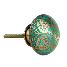 Load image into Gallery viewer, Set of six Sea green Bologna Knob - Perilla Home