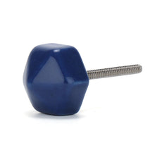 Load image into Gallery viewer, Hexagon Ceramic Small Blue ( Set Of 6 ) - Perilla Home