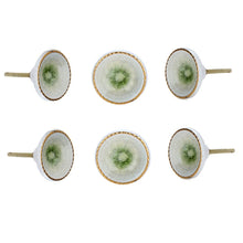 Load image into Gallery viewer, Marrakech Ceramic Knob Green ( Set Of 6 ) - Perilla Home