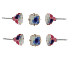 Charger l'image dans la galerie, Blue Bell Ceramic Knob ( Set Of 6 ) - Perilla Home