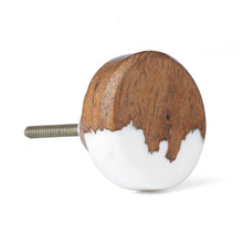 Load image into Gallery viewer, Set Of Six Wooden vienna brown knobs