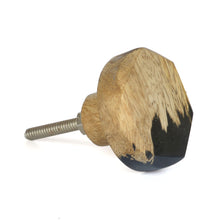 Load image into Gallery viewer, Set Of Six Wooden vienna black knobs