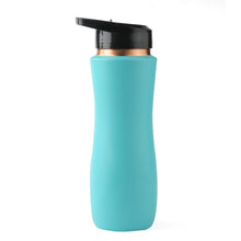 Load image into Gallery viewer, Copper Sipper Bottle (Mint)