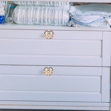 Load image into Gallery viewer, Set of six aster black ceramic knob