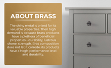 Load image into Gallery viewer, Set Of Six Chrome Flower Knobs