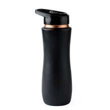Load image into Gallery viewer, Copper Sipper Bottle (Black)