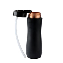Load image into Gallery viewer, Copper Sipper Bottle (Black)
