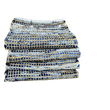 Carregar imagem no visualizador da galeria, Perilla home Charcoal grey chindi Placemat (set of 4)