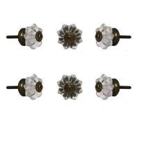 Charger l'image dans la galerie, Set of 6 Small Clear Melon knob
