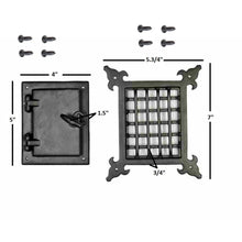 Charger l'image dans la galerie, Cast Iron Grill & Grill With Viewing Door