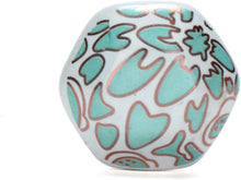 Carregar imagem no visualizador da galeria, Set of six Hollyhock green Knob