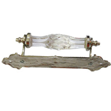 Load image into Gallery viewer, Mugal Glass Decorative Furniture Handle ( chrome)