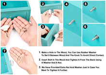 Load image into Gallery viewer, Set Of Ten Clear Cut Glass Drawer Knobs
