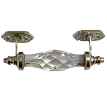 Load image into Gallery viewer, Glass Chrome Finish Victorian Handle ( 6" inch )