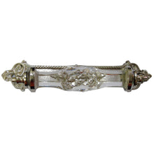 Load image into Gallery viewer, Mugal Glass Decorative Furniture Handle ( chrome)