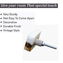 Carregar imagem no visualizador da galeria, Set Of Six Wooden Rectangle Knobs