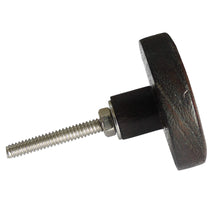 Load image into Gallery viewer, Set Of Six Lily Flower Mother Of Pearl Wooden Knobs