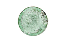 Load image into Gallery viewer, Set Of Six Light Green Bubble Glass Knobs