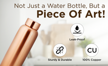 Load image into Gallery viewer, Cleo Copper Water Bottle (1L)